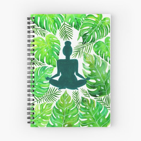 Item preview, Meditative Yoga Lotus pose  designed and sold by czerinaart.