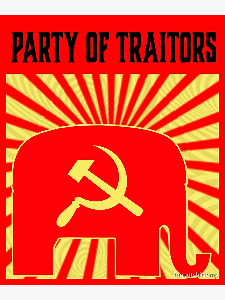 TRAITOR Sign | Postcard