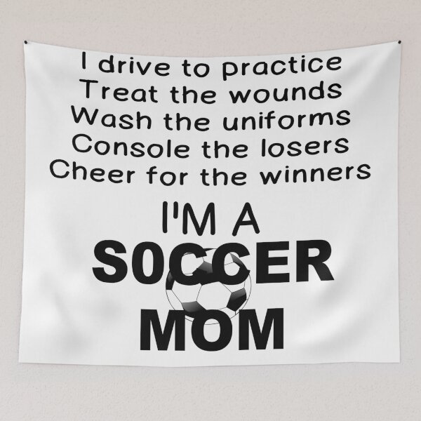 Item preview, SOCCER MOM designed and sold by CalliopeSt.