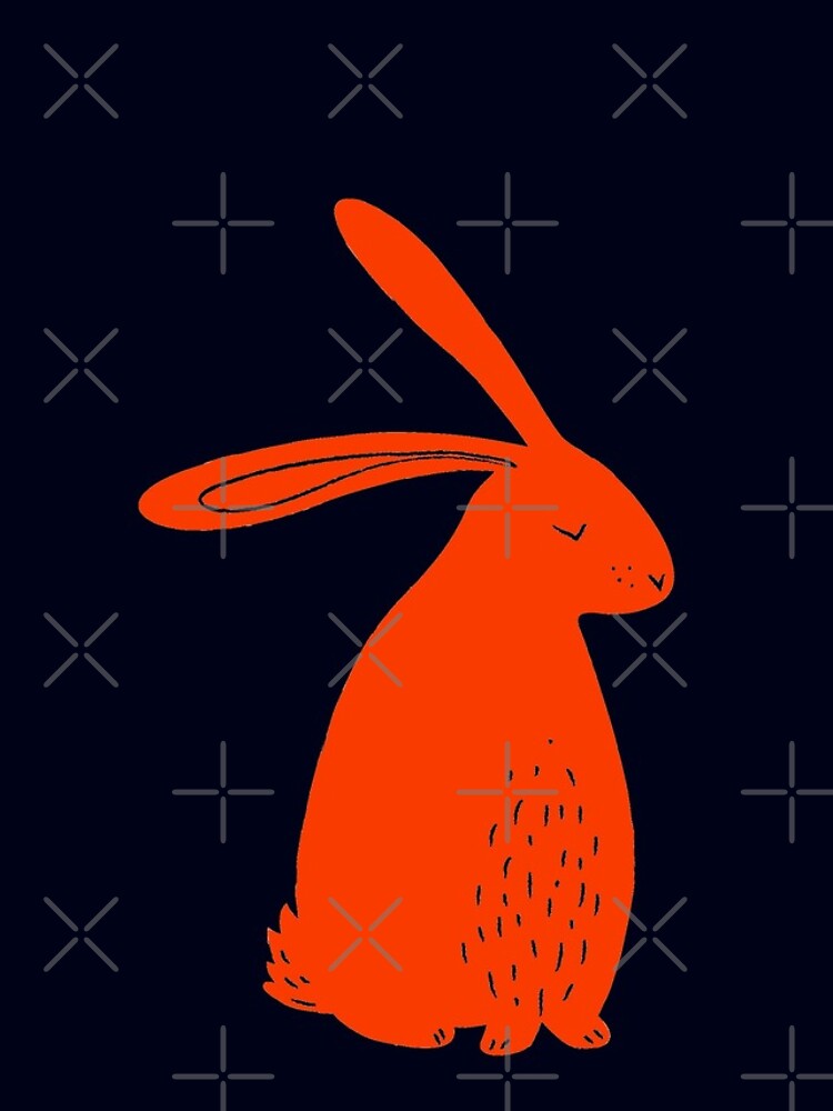 Thumbnail 4 of 4, iPhone Case, Orange Rabbit designed and sold by madtoyman.