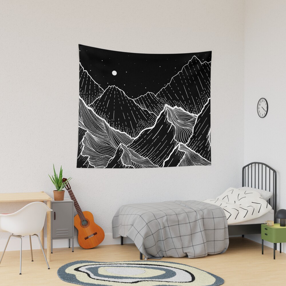 Sea Mountains Tapestry