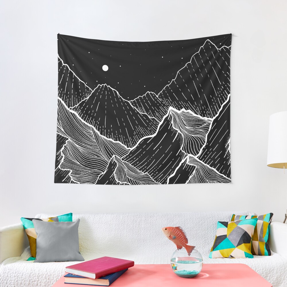 Sea Mountains Tapestry