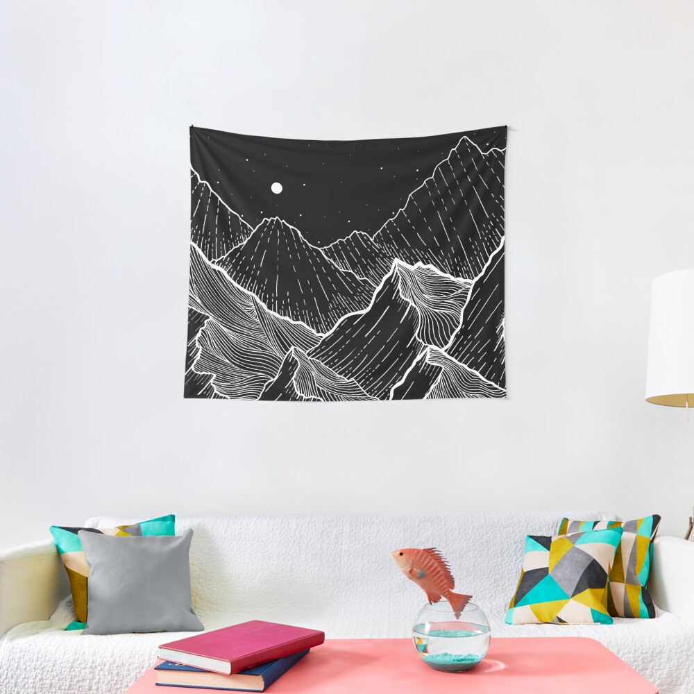 Sea Mountains Tapestry