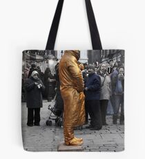 Street Performer Tote Bag