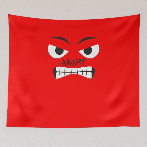 Item preview, Angry Emoji Smile designed and sold by DabGraphic.
