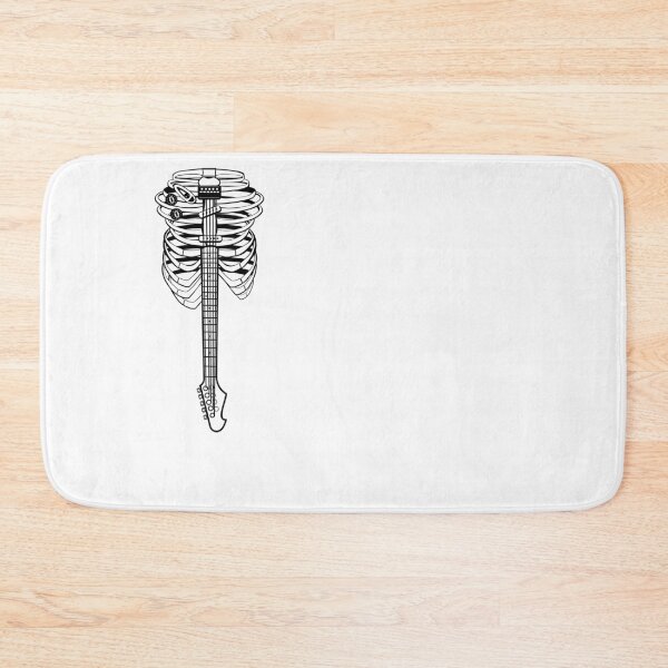 Item preview, Guitar, electric guitar, skeleton, hard rock, punk, music designed and sold by DerSenat.