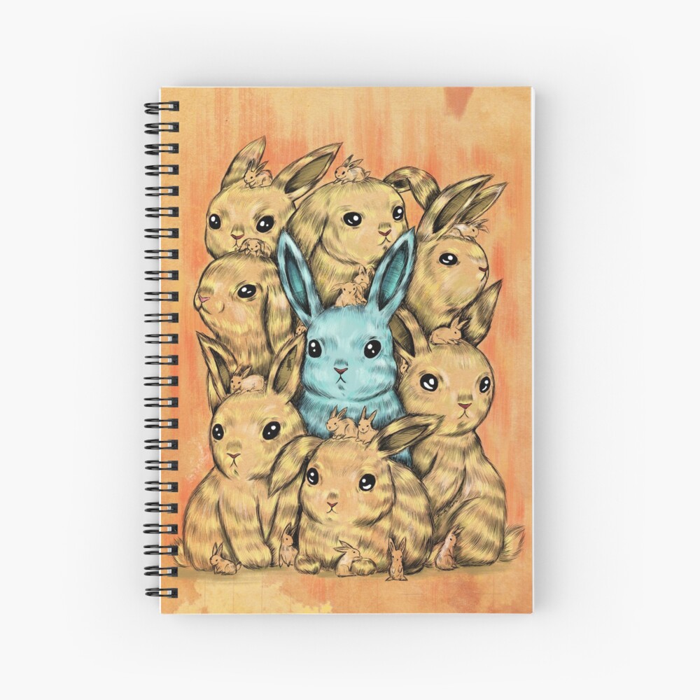 Item preview, Spiral Notebook designed and sold by FireRabbit.