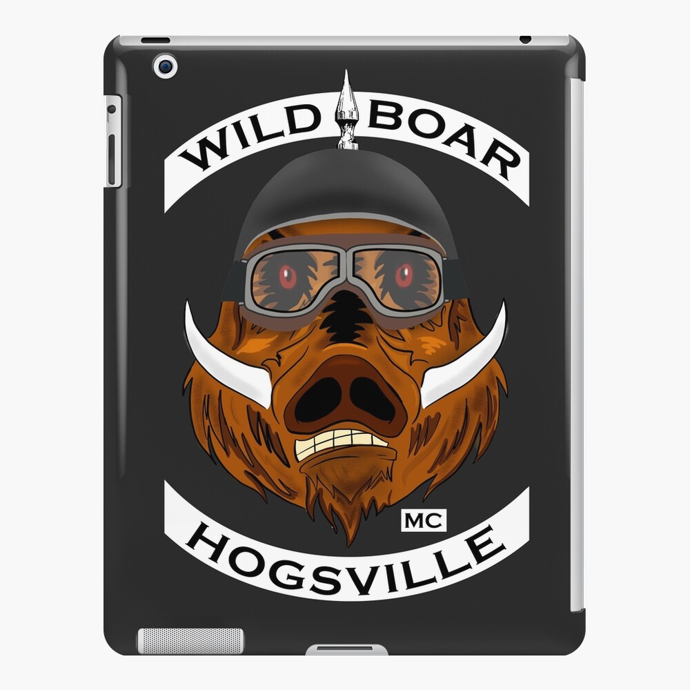 Wild Boar Motorcycle Club Art Board Print for Sale by rogue-design |  Redbubble