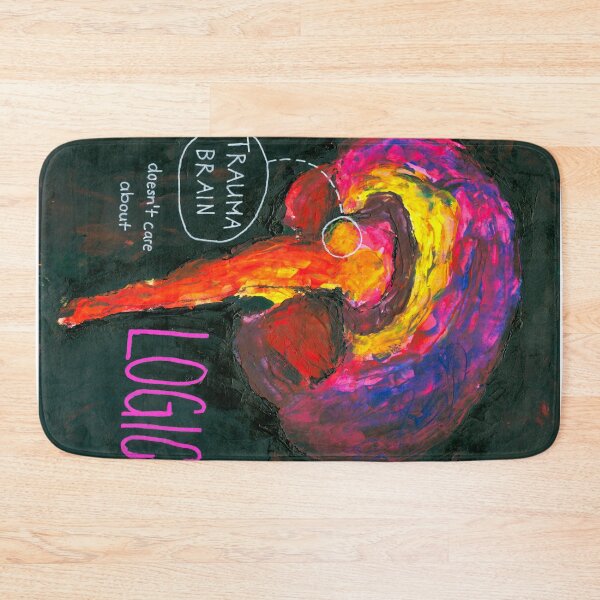 Item preview, Trauma brain doesn't care about logic  designed and sold by lenaliluna.