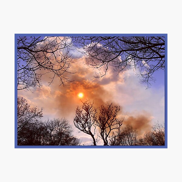 Burning Sky Photographic Print
