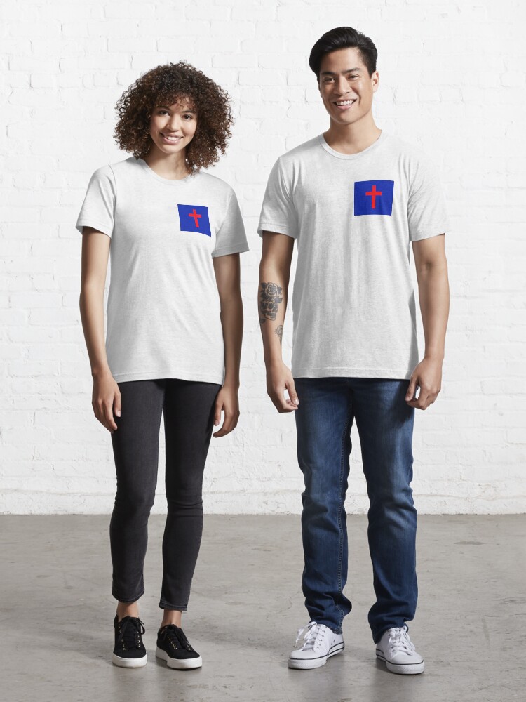 Christian flag t shirt Clearance