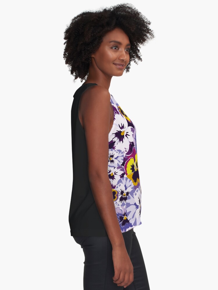 Alternate view of Pansy by numbers Sleeveless Top