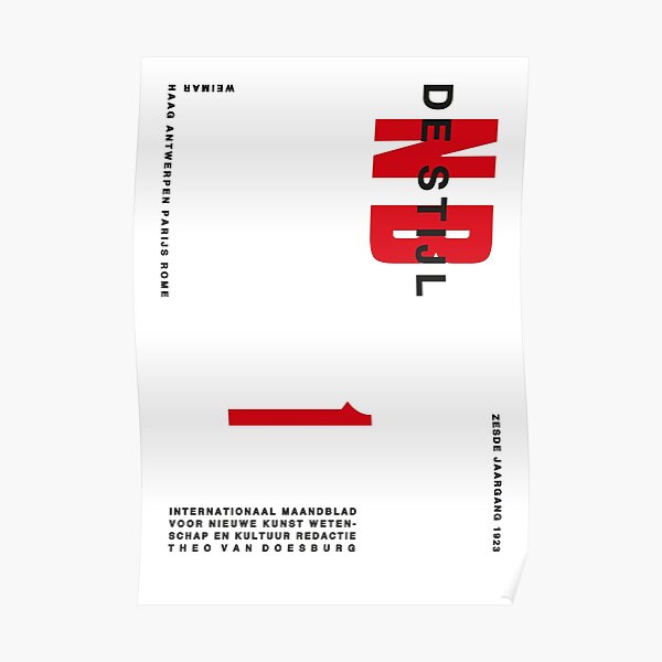 DeStijl#9 Poster
