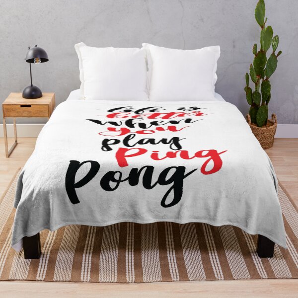 Item preview, Ping Pong Table Tennis. Life is Better When You Play Ping Pong. designed and sold by ProjectX23.