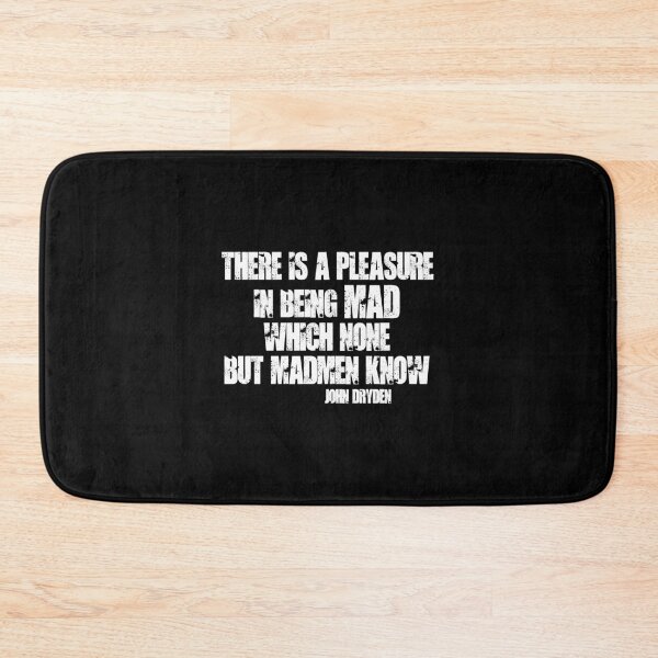 Item preview, Of the Pleasures of Being Mad designed and sold by Weltenbrand.