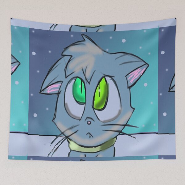 Item preview, Cool winter cat designed and sold by Chloemcglinchey.