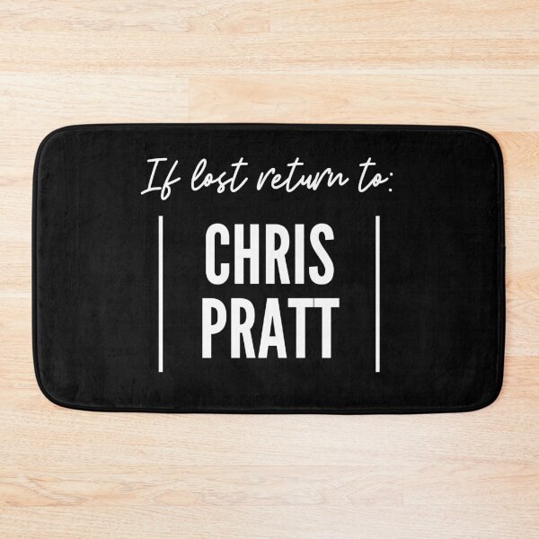 Item preview, If lost return to Chris Pratt designed and sold by Nessire.