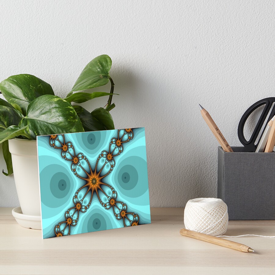 Item preview, Art Board Print designed and sold by queensoft.