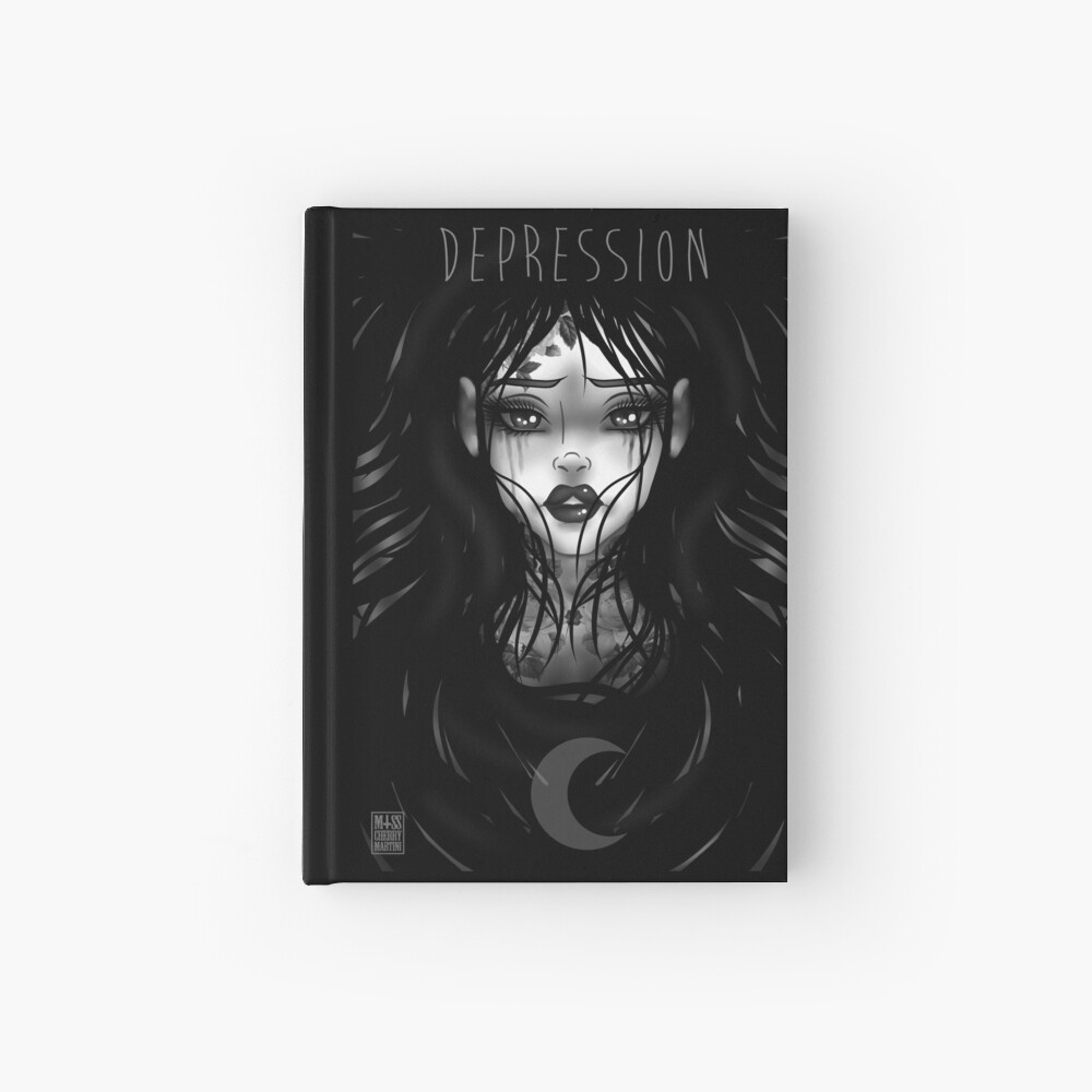 Depression Hardcover Journal