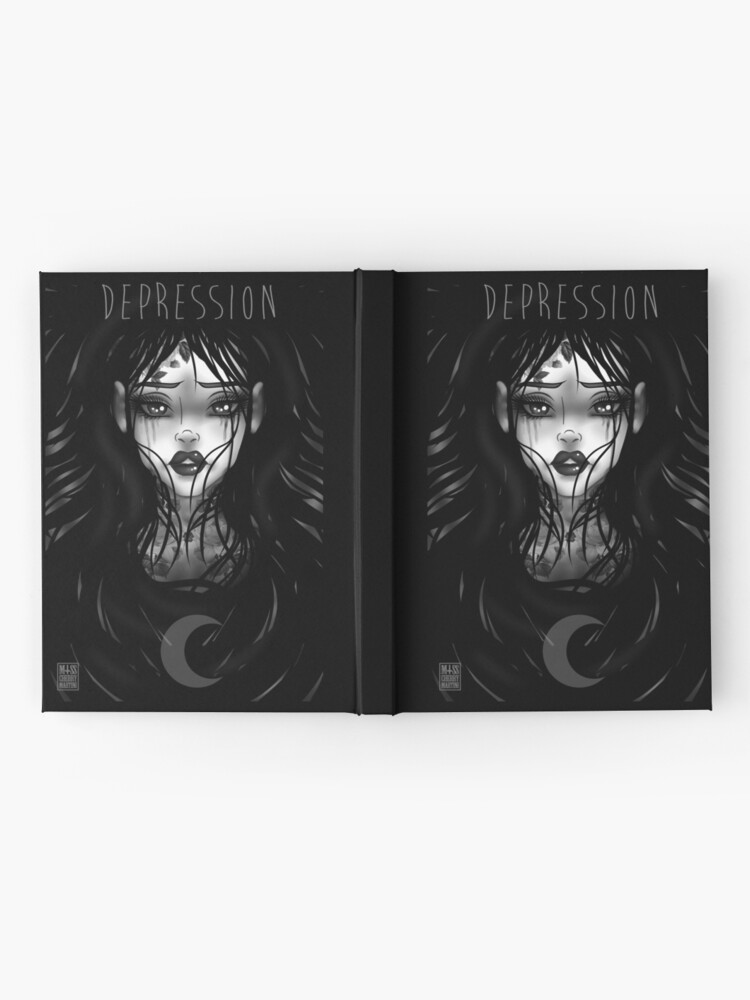 Alternate view of Depression Hardcover Journal