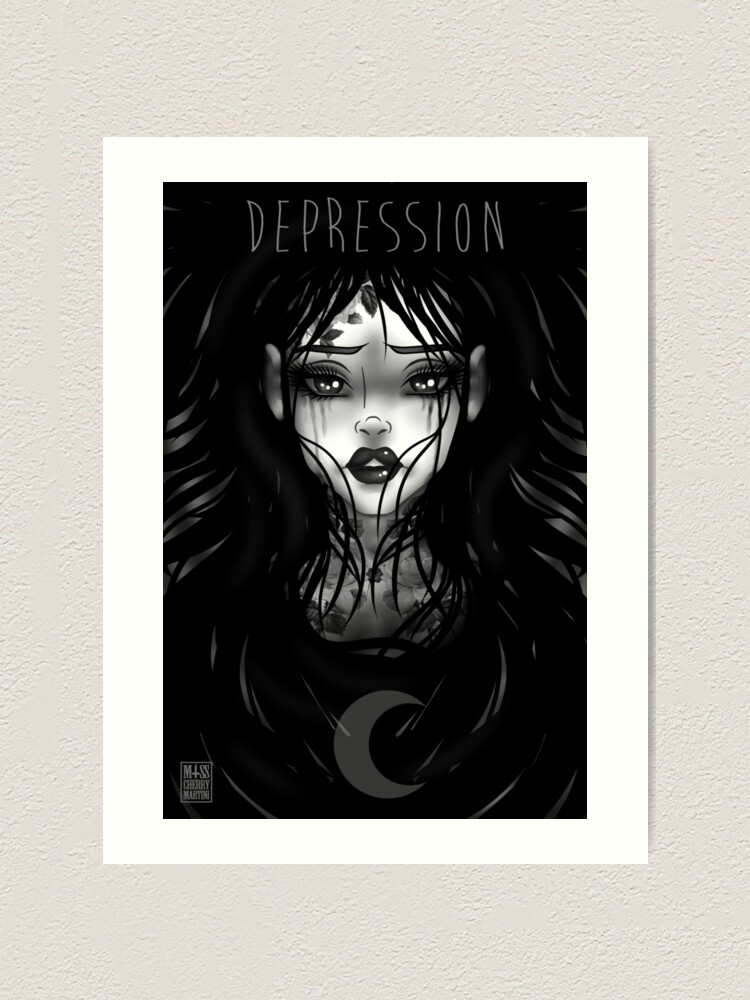 depression - Dark art for sale online, directly from the artist!