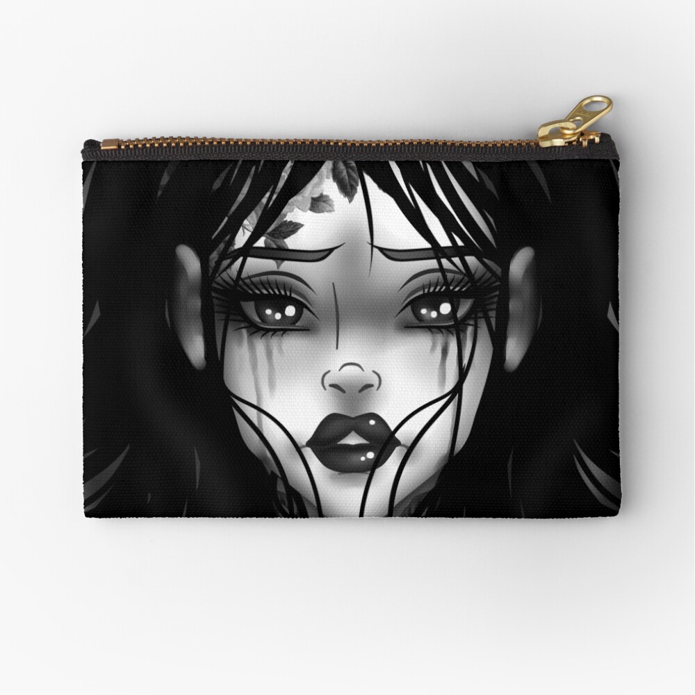 Depression Zipper Pouch
