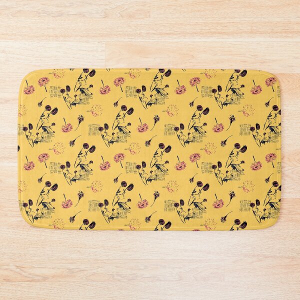 Item preview, Chinoiserie Floral - yellow designed and sold by ncxadair.