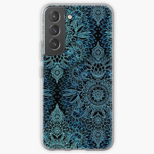 iPhone Cover Soft Line Art Ferns Phone Case Plants Gel Rubber Fern Nature Samsung Galaxy Cell Silicone Beige Tan