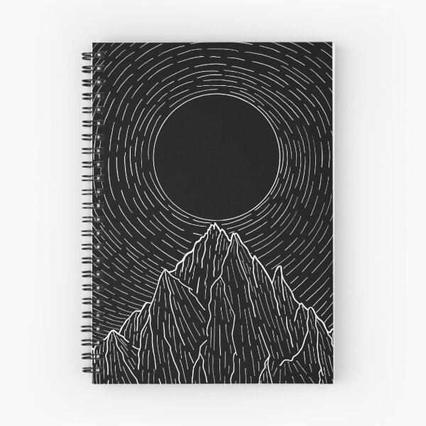 Item preview, The dark sun over the mountains designed and sold by Swadeillustrations.
