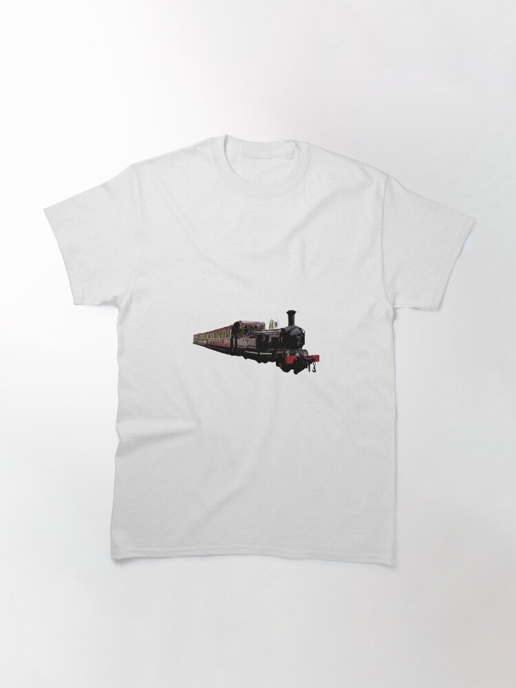 Alternate view of Isle of Man Steam Train Colour Classic T-Shirt