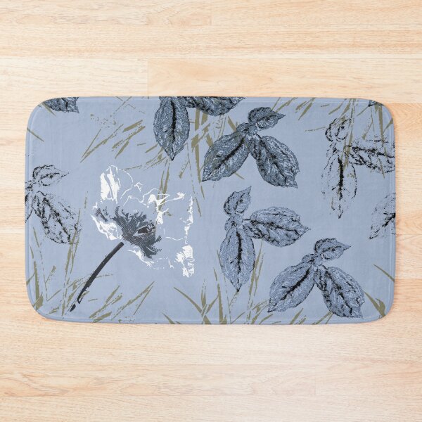 Item preview, Georgiana Floral in blue designed and sold by ncxadair.