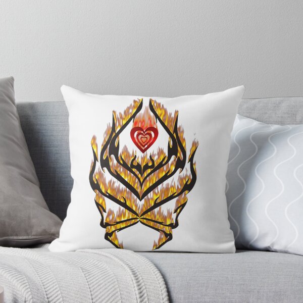 Item preview, Flaming heart and tribal design designed and sold by queensoft.