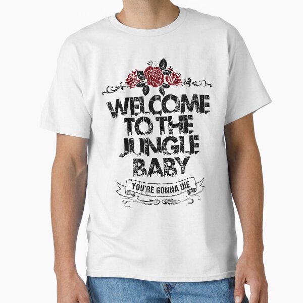 Tシャツ・カットソー [BRAVADO] GNR Welcome To The Jungle 2 WH (BRENT2363) Guns N Roses T-Shirt Welcome To The Jungle GNR Rock Band New
