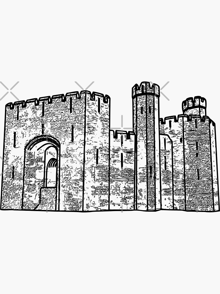 Caernarfon Castle Vector by tribbledesign