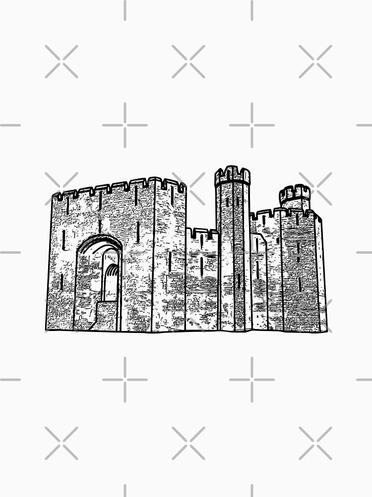 Caernarfon Castle Vector by tribbledesign