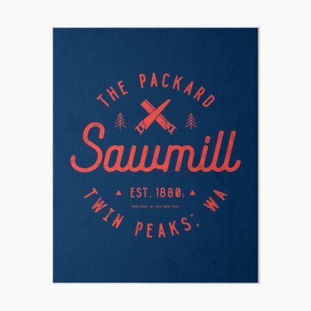The Packard Sawmill, Twin Peaks Art Board Print