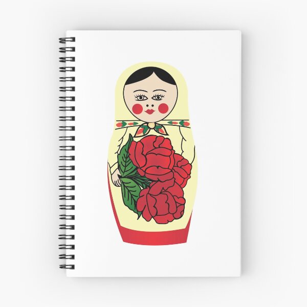 Item preview, Russian matryoshka doll (yellow) designed and sold by knappidesign.