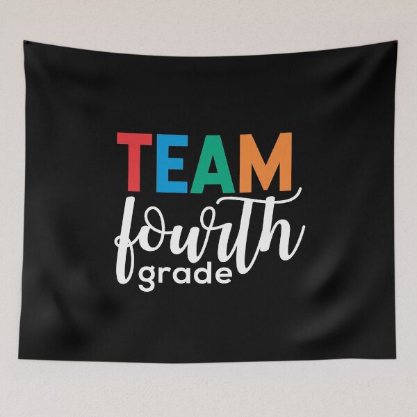 Item preview, Trendy Back To School Gift For 4th Grade Teachers & Students - Team Fourth Grade designed and sold by PremiumDesignz.