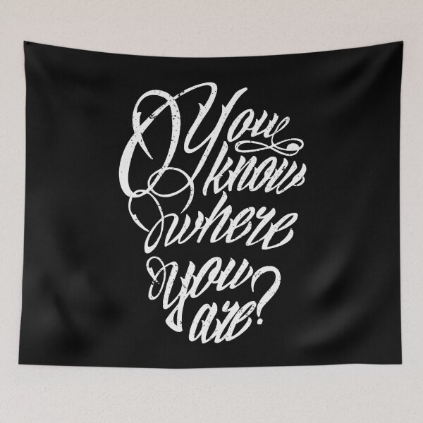 Item preview, You know where you are? designed and sold by windrose.