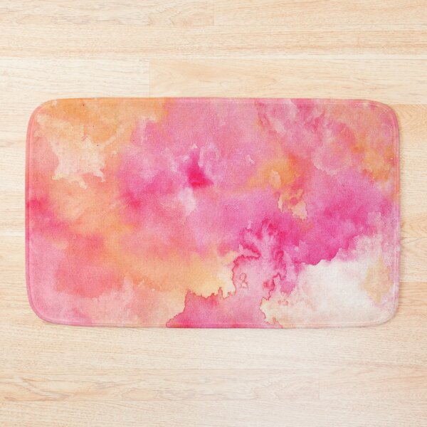 Item preview, Abstract Watercolour - Gorgeous Orange & Fuchsia Mix designed and sold by Anguru.