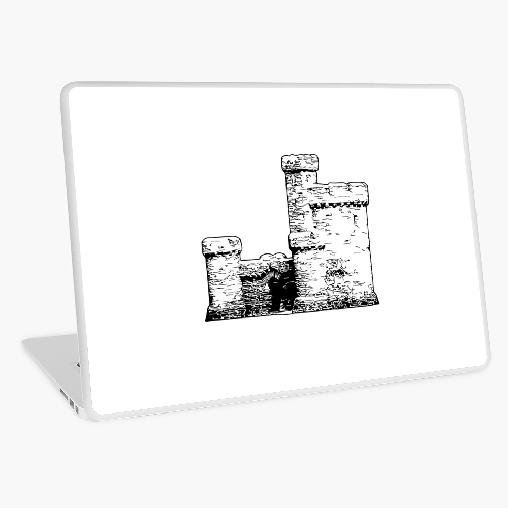 Tower of Refuge Castle Isle of Man Laptop Skin