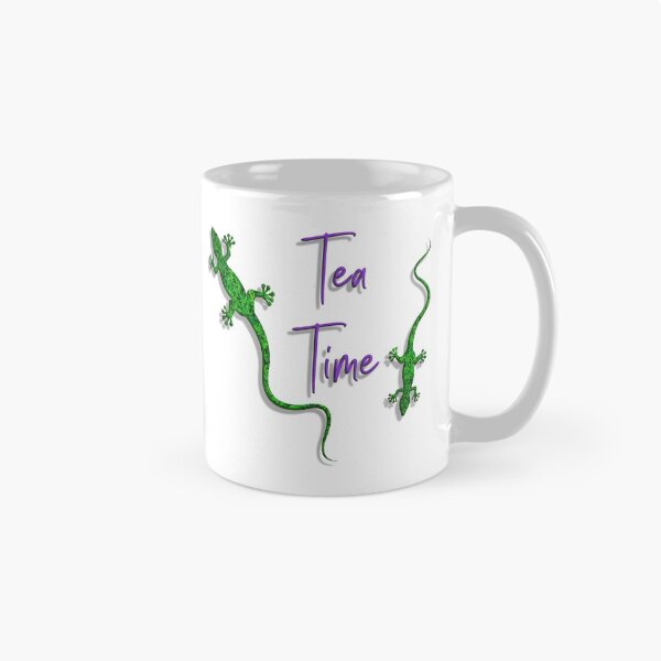 Item preview, Gecko Tea time mug designed and sold by TheGecko02.