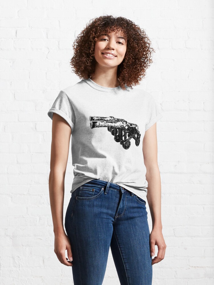 Alternate view of Medieval Castle Cannons Classic T-Shirt