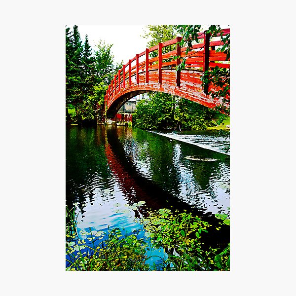 Item preview, Perth Rainbow Bridge in "watercolours" designed and sold by Sylvain Dumas.