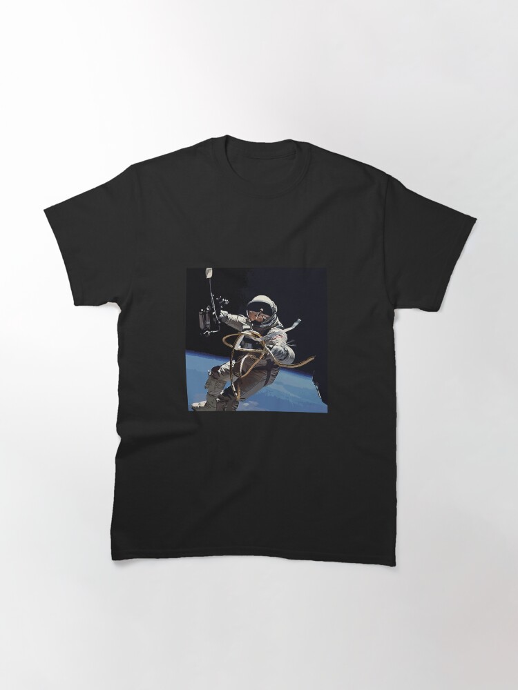 Alternate view of Astronaut Ed White's Spacewalk Colour Vector Art Classic T-Shirt