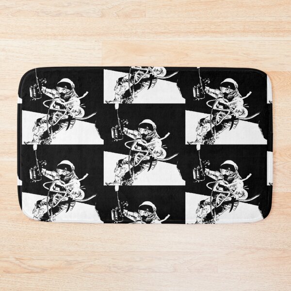 Item preview, Black and White Vector Astronaut Ed White's Spacewalk designed and sold by tribbledesign.