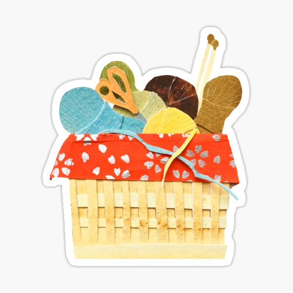 Knit Me Up Sticker