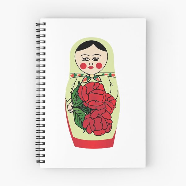 Item preview, Russian matryoshka doll (green) designed and sold by knappidesign.