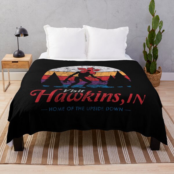 Item preview, Visit Hawkins - Vintage Distressed - Demogorgon  designed and sold by Nemons.
