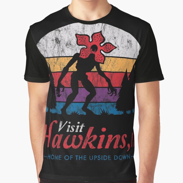 Item preview, Visit Hawkins - Vintage Distressed - Demogorgon  designed and sold by Nemons.